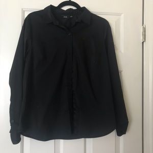 APT 9 Black Collared Shirt